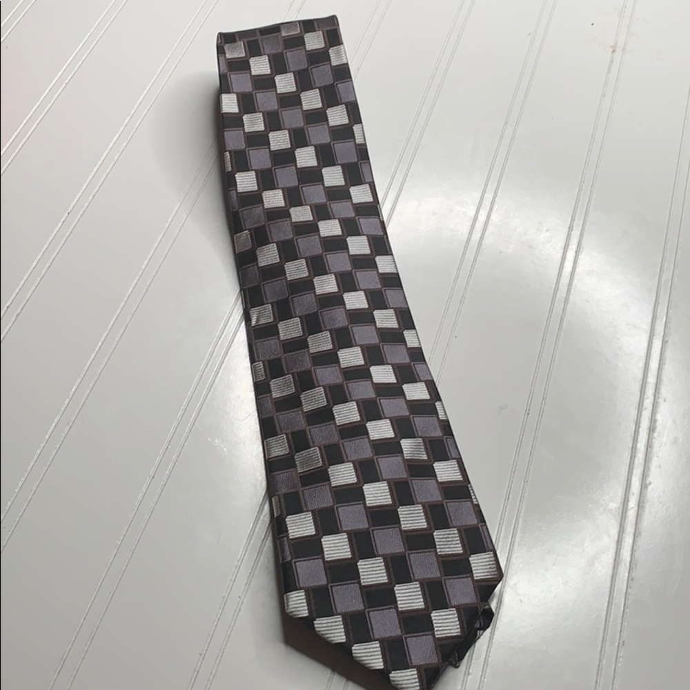 Pronto Uomo Couture - Black White Gray Tie